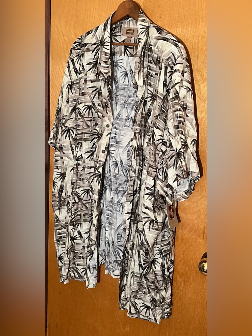 NWT Foundry Supply Co. Rayon Shirt
